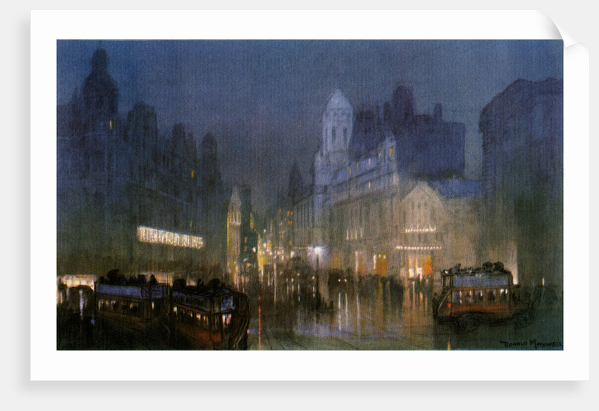 The Grand Canal of Tottenham Court Road by Anonymous