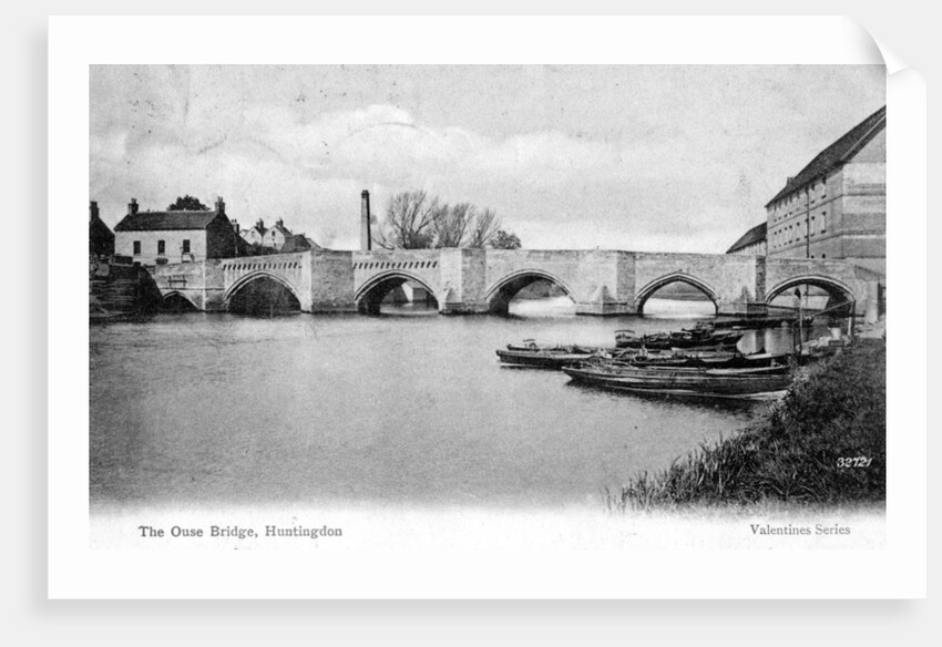 The Ouse Bridge, Huntingdon, Cambridgeshire by Anonymous