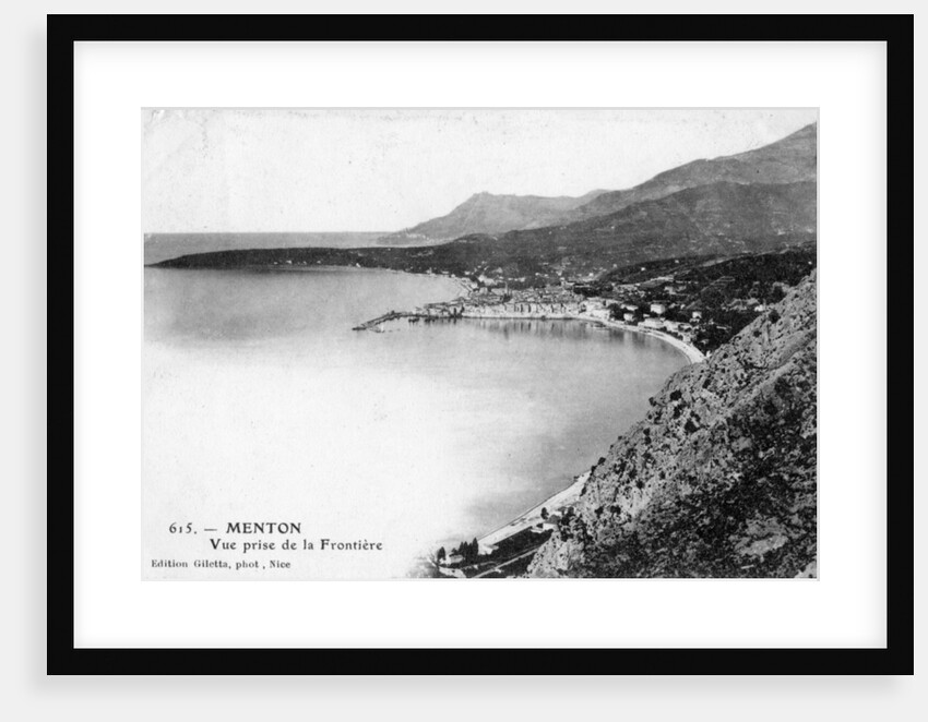 Menton, France by Giletta
