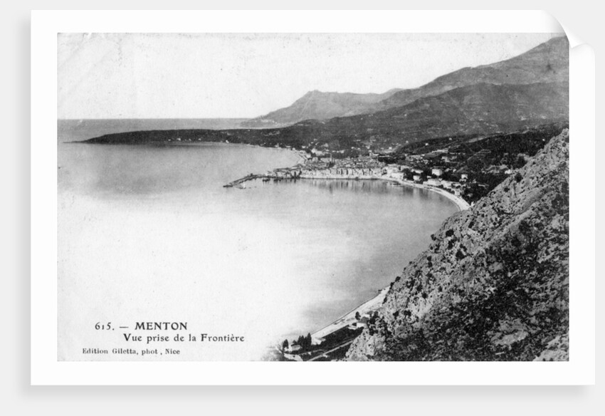 Menton, France by Giletta