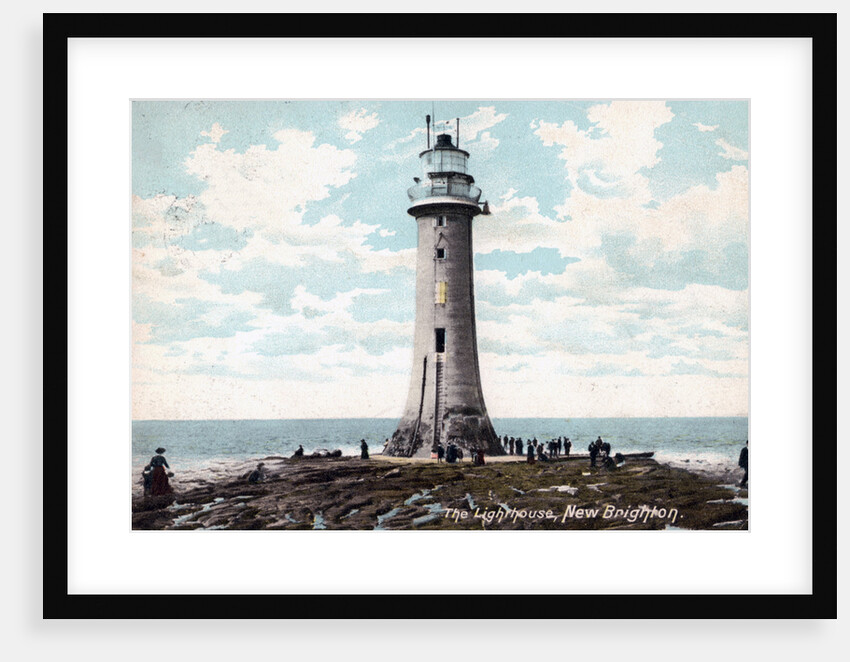 Lighthouse at New Brighton, Wirral, Merseyside by Anonymous
