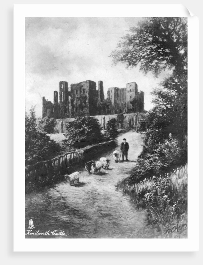 Kenilworth Castle, Warwickshire, England by Hayes