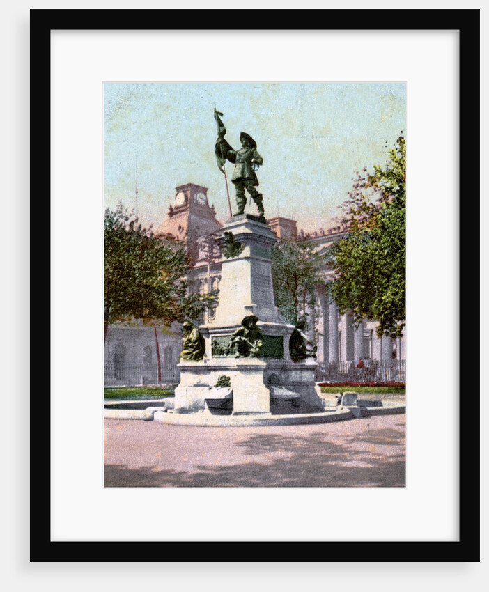 Statue of Paul Chomedey de Maisonneuve, Montreal by Anonymous