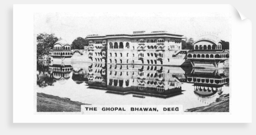 The Ghopal Bhawan, Deeg, Rajasthan, India by Anonymous