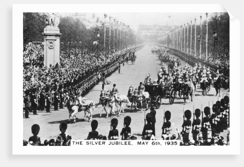 King George V's Silver Jubilee by Anonymous