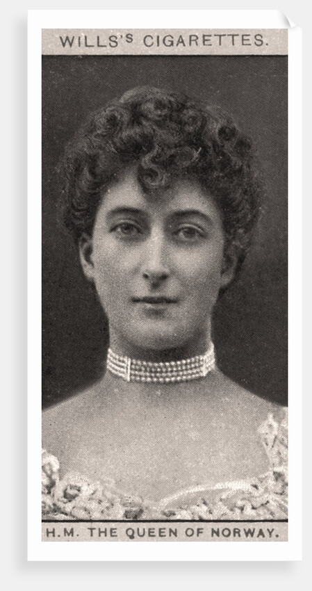 H.M The Queen of Norway by WD & HO Wills