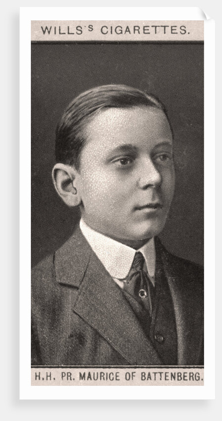H.H, PR. Maurice of Battenberg by WD & HO Wills