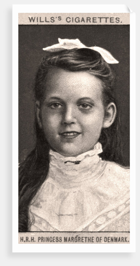 H.R.H Princess Margrethe of Denmark by WD & HO Wills