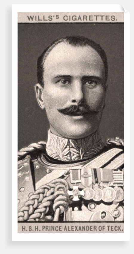 H.S.H Prince Alexander of Teck by WD & HO Wills