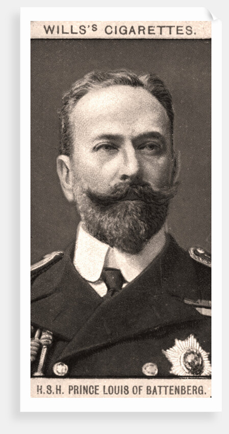 H.S.H Prince Louis of Battenberg by WD & HO Wills