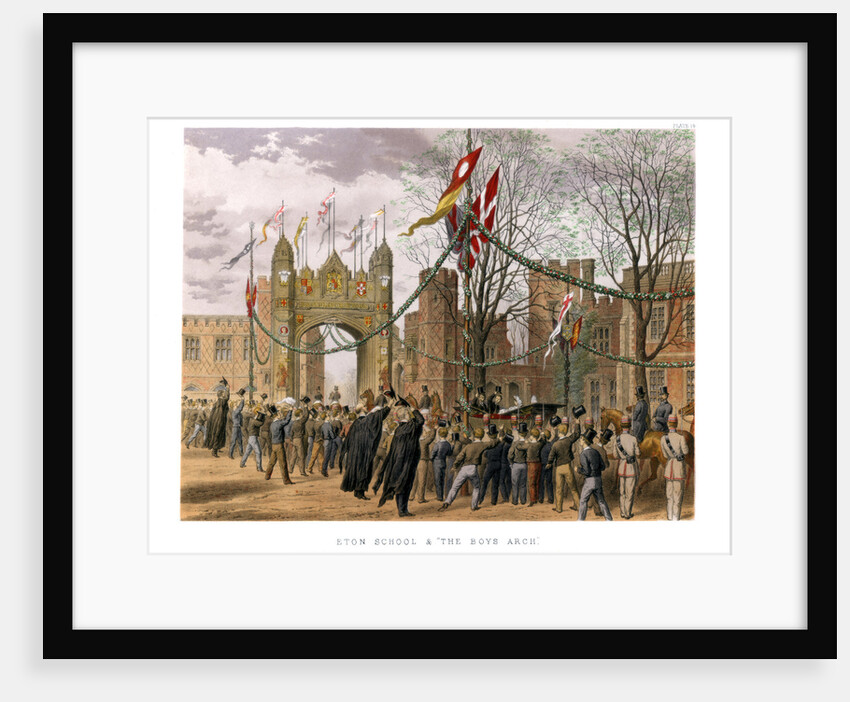 Eton School & 'The Boys Arch' by Anonymous