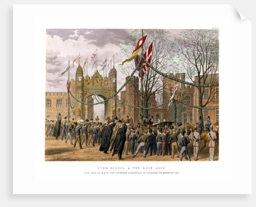 Eton School & 'The Boys Arch' by Anonymous