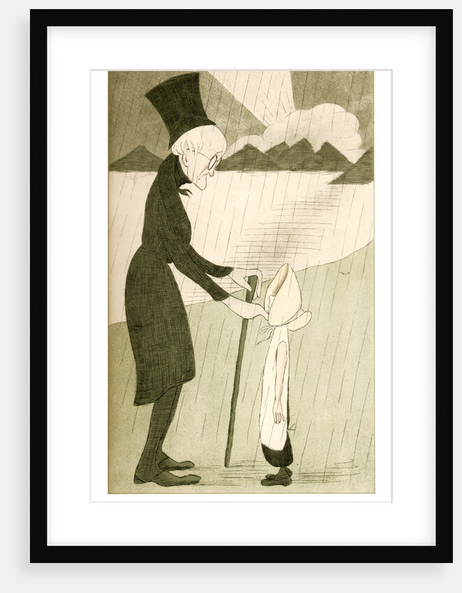 William Wordsworth in the Lake District, at Cross-Purposes by Max Beerbohm