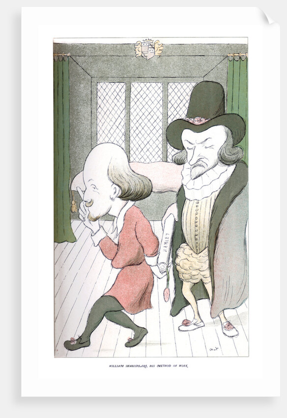 William Shakespeare, His method of work by Max Beerbohm