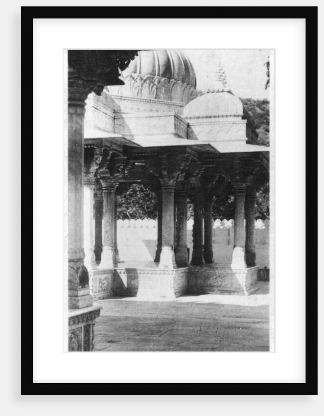 Tomb of the maharajahs, Jaipur, Rajasthan, India by Anonymous