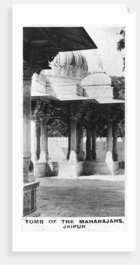 Tomb of the maharajahs, Jaipur, Rajasthan, India by Anonymous