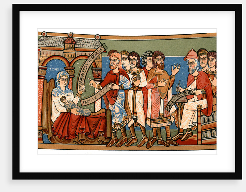 Naming of St John the Baptist by Anonymous