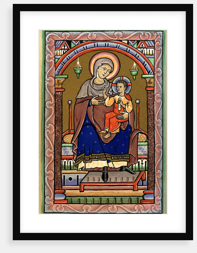 The Virgin and Child by Anonymous