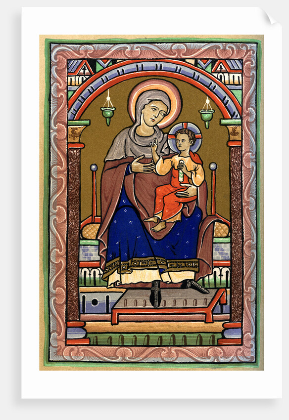 The Virgin and Child by Anonymous