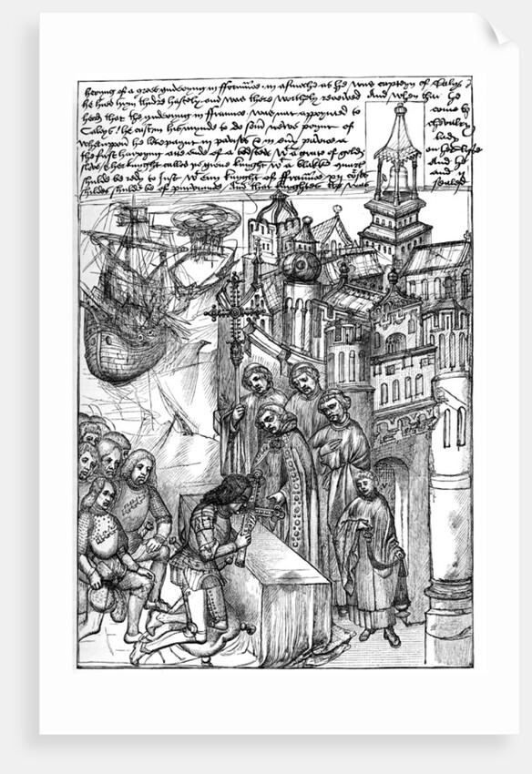 Reception of Richard de Beauchamp, Earl of Warwick by Anonymous