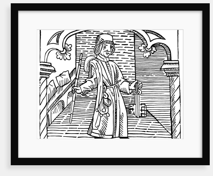 Toll collector by Anonymous