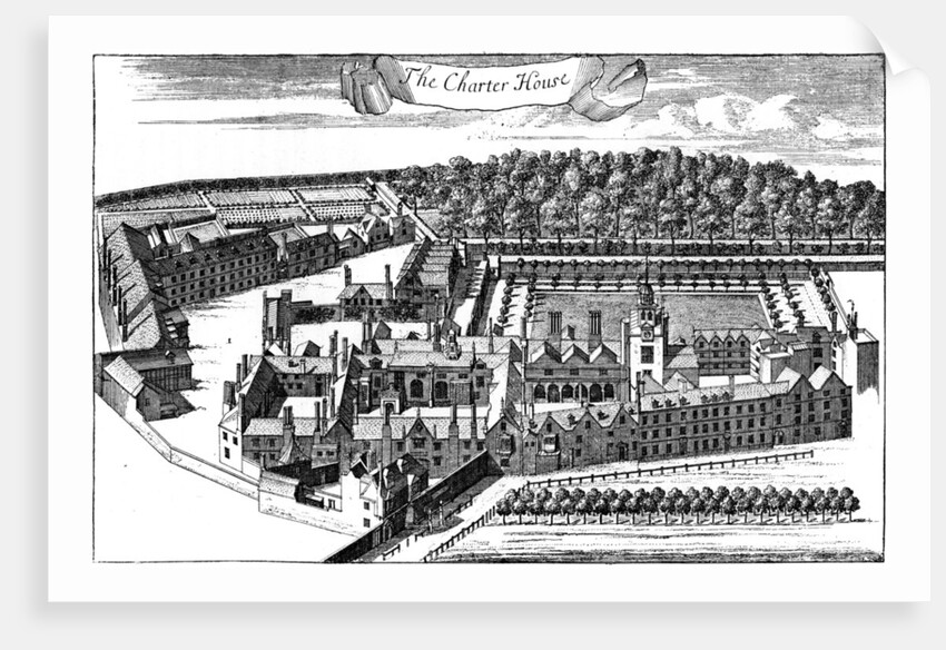 The Charter House Hospital, London by Anonymous