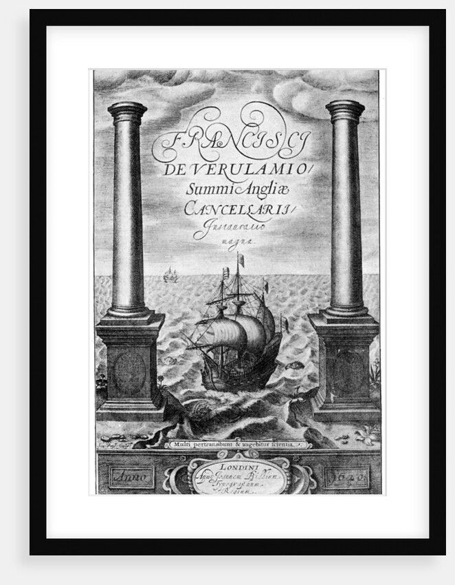Title page of Francis Bacon's Instauratio Magna by Anonymous