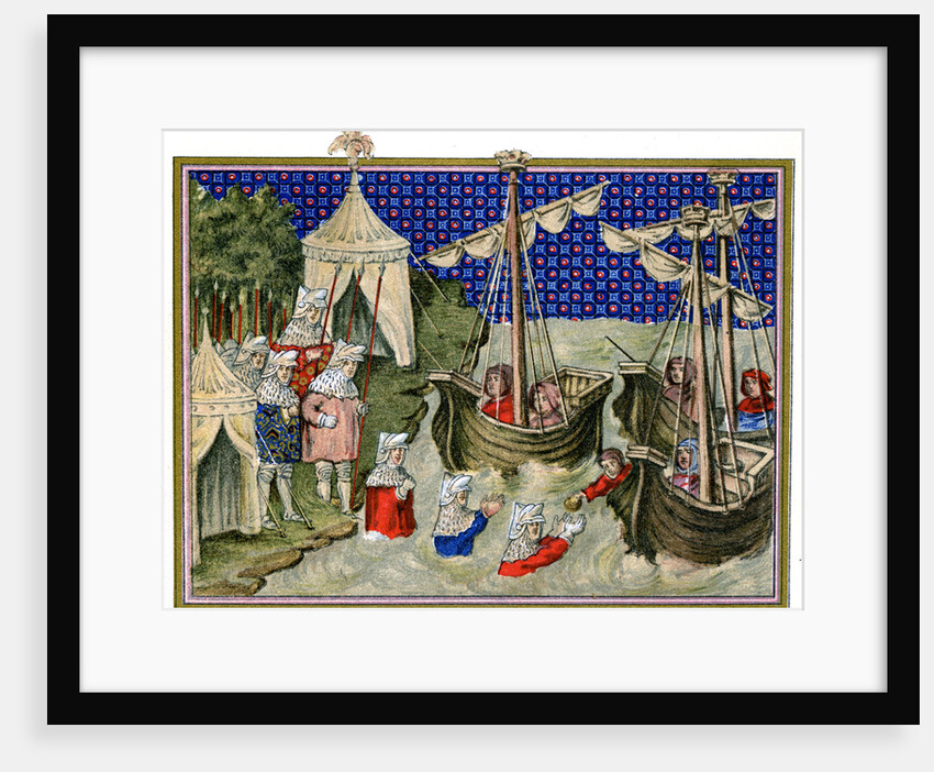 Ships bringing provisions to the English host, Richard II's campaign in Ireland by Anonymous