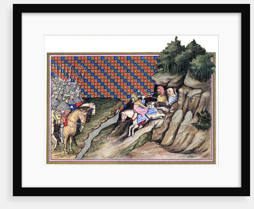 Conference of the Earl of Gloucester and an Irish Chief, Richard II's campagne in Ireland by Anonymous