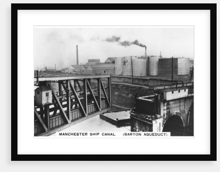 Barton aqueduct, Manchester ship canal by Anonymous