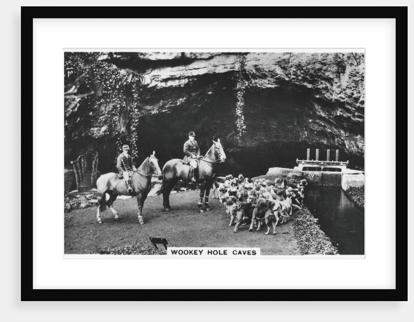 Wookey Hole caves by Anonymous