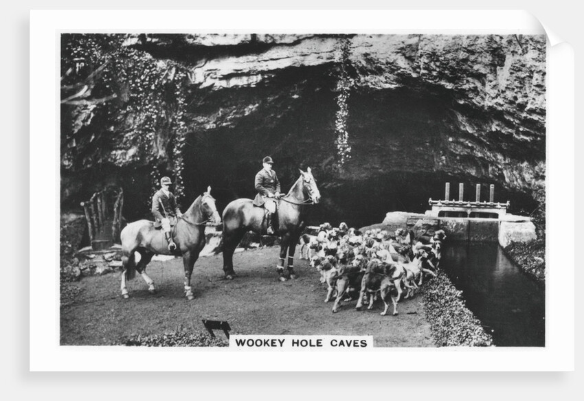 Wookey Hole caves by Anonymous