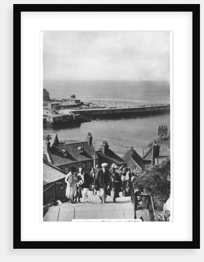 The 199 steps, Whitby by Anonymous