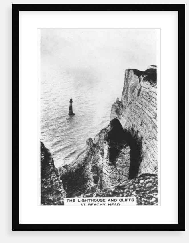 The lighthouse and cliffs at Beachy Head by Anonymous