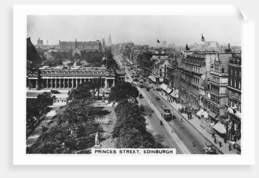 Princess Street, Edinburgh by Anonymous
