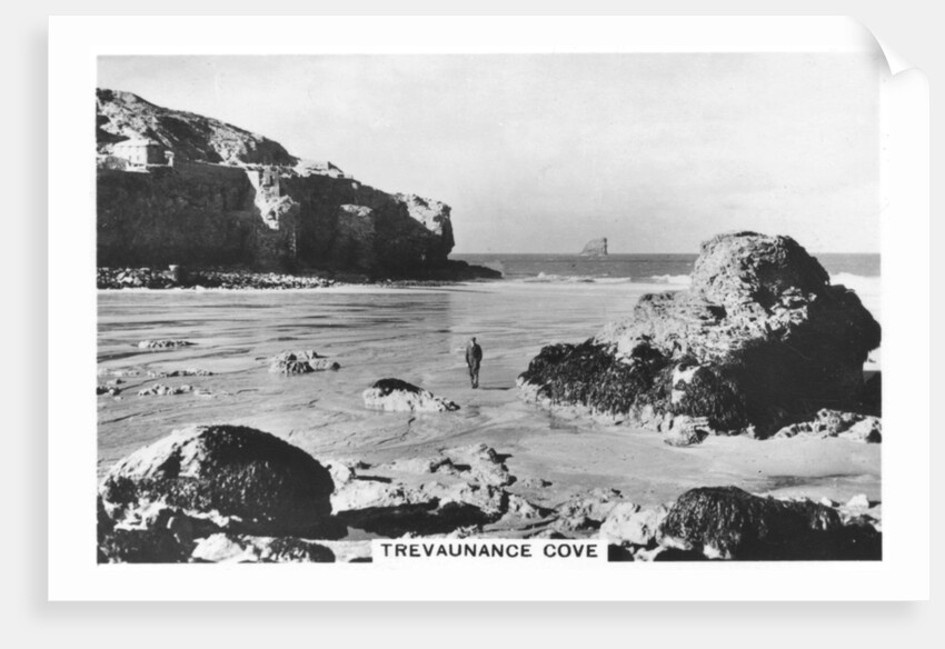 Trevaunance Cove, Cornwall Coast by Anonymous