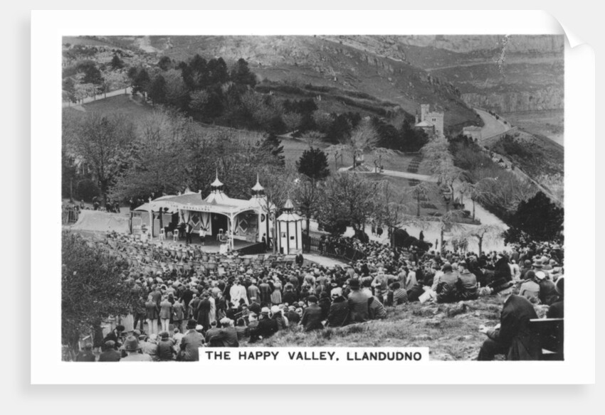 The Happy Valley, Llandudno by Anonymous