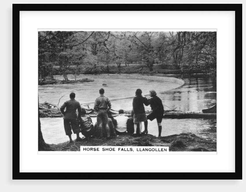 Horse Shoe Falls, Llangollen by Anonymous