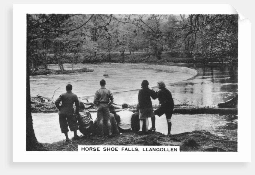 Horse Shoe Falls, Llangollen by Anonymous