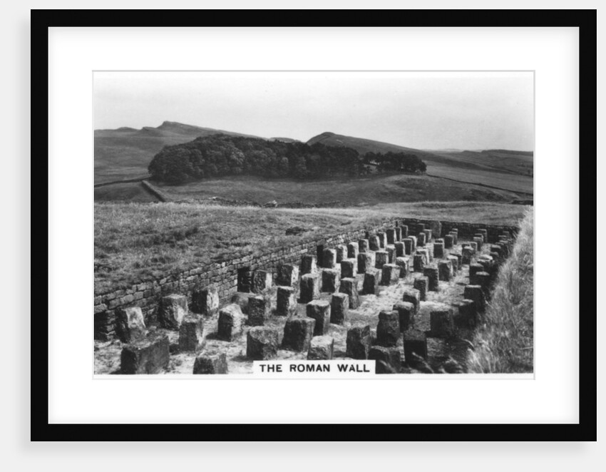 The Roman Wall, Housesteads, Northumberland by Anonymous