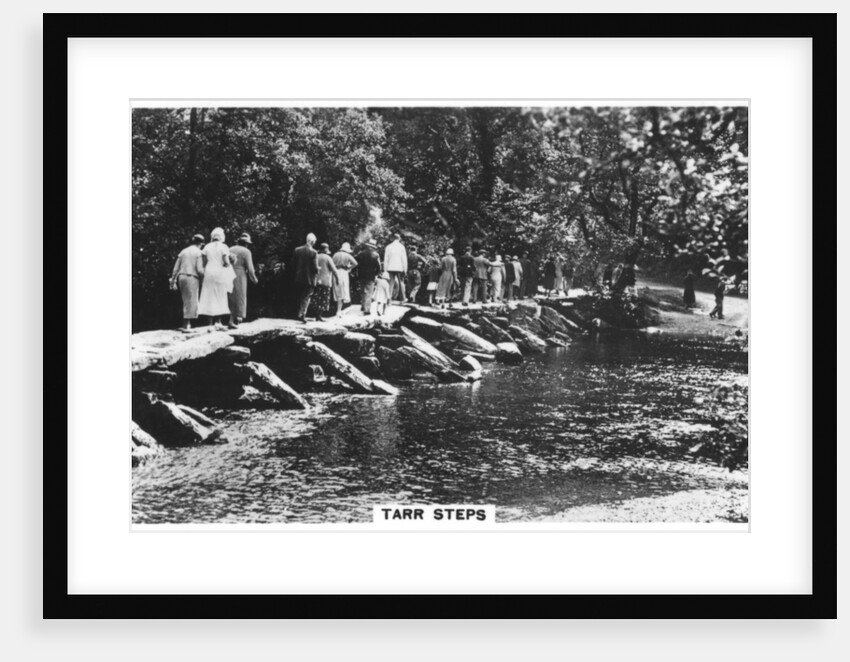 Tarr Steps, across the River Barle in Exmoor, Somerset by Anonymous