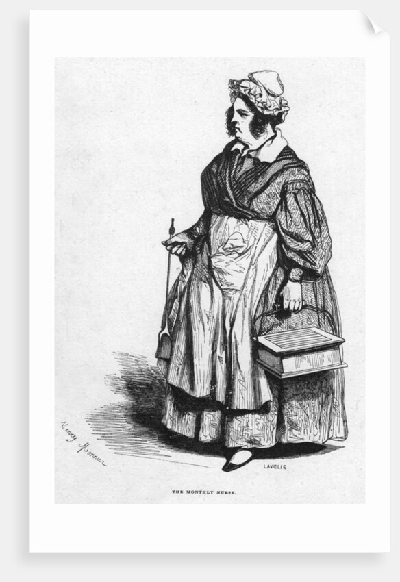The monthly nurse by Lavieille