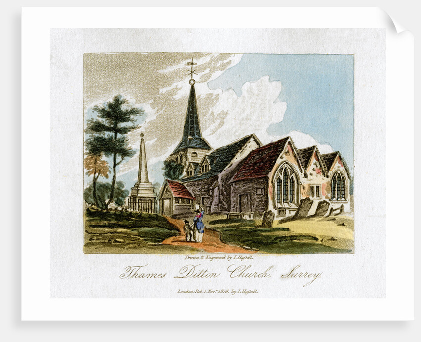 Thames Ditton church, Surrey by I Hassell