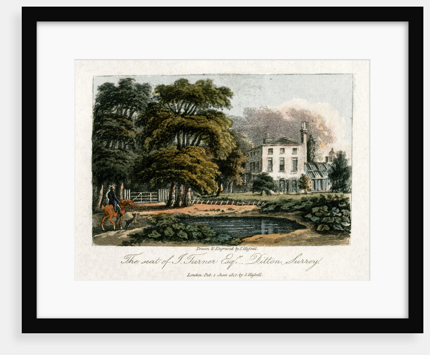 JMW Turner's house, Thames Ditton, Surrey by I Hassell