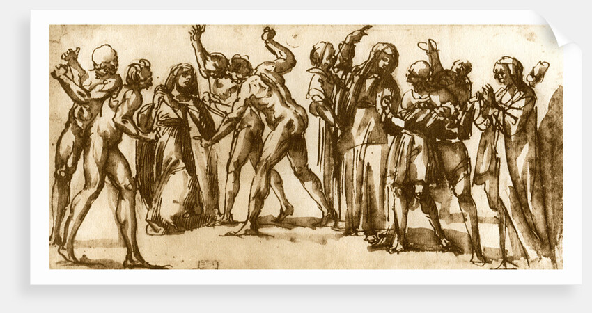 Studies by Luca Signorelli by Luca Signorelli