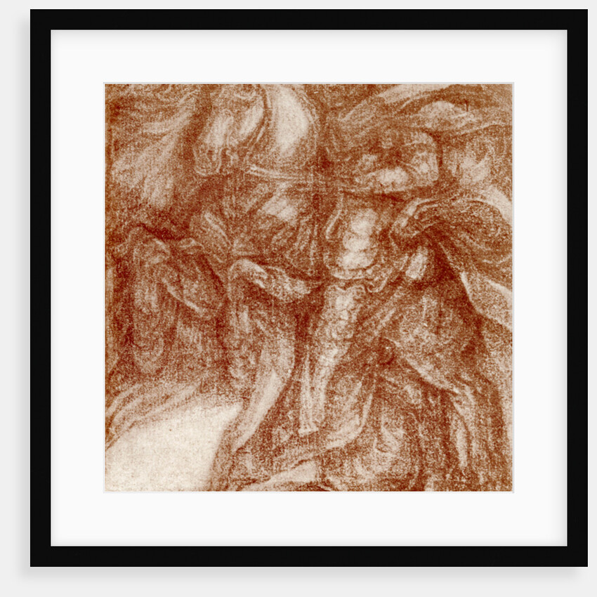 Study of a Knight by Leonardo Da Vinci