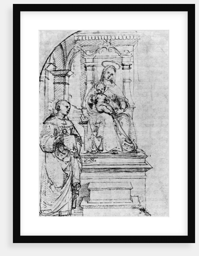 Nicolas De Tolentino by Raphael