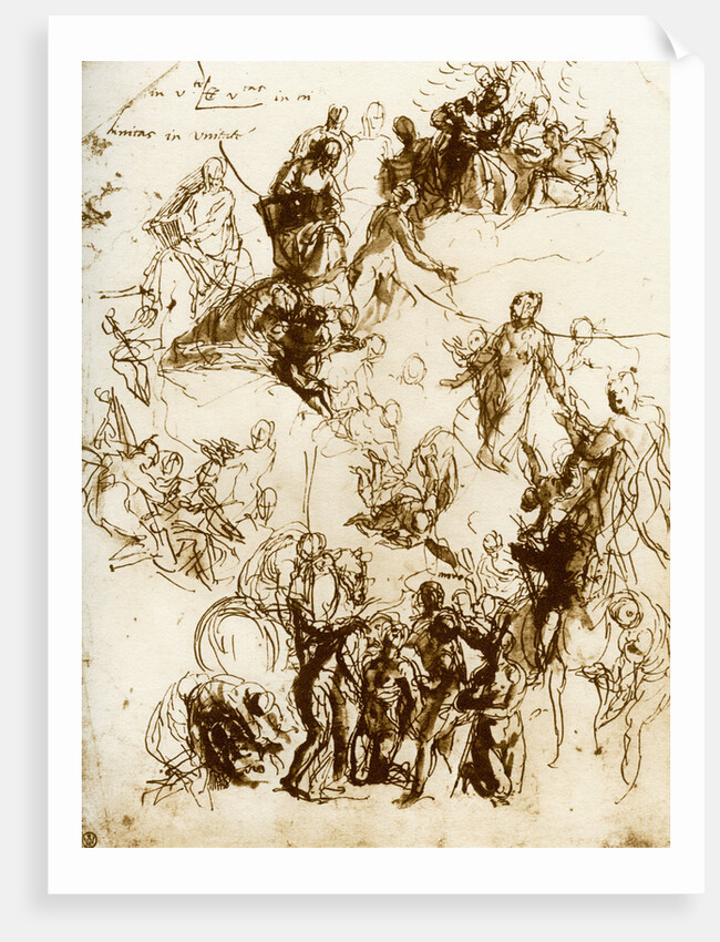 Sketch for the 'Martyrdom of St George' by Paolo Veronese