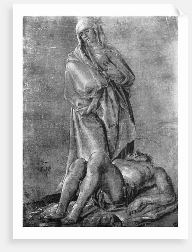 The Virgin and the Dead Christ by Hans Leu The Younger