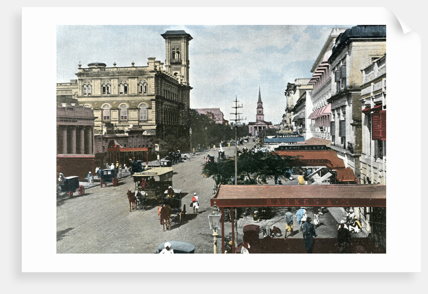Clive Road, Calcutta, India by Anonymous
